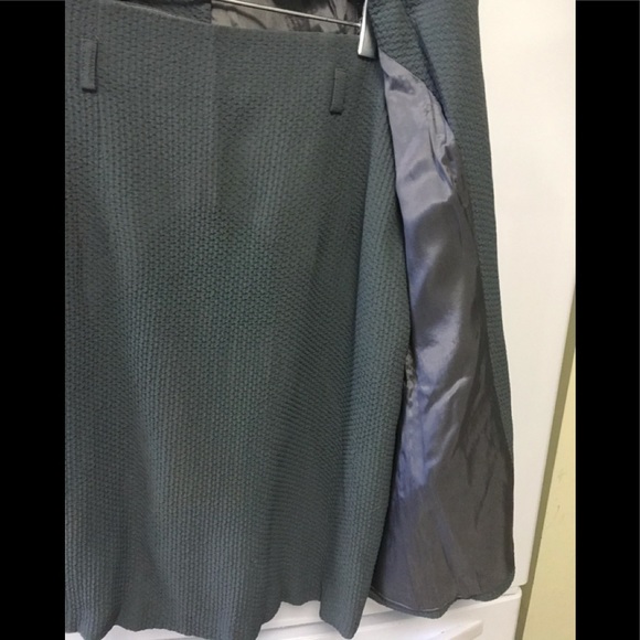 SUNNY CHOI Vintage Blazer Jacket & Pencil Skirt Suite Minimalist Neutral 8 - Picture 6 of 7